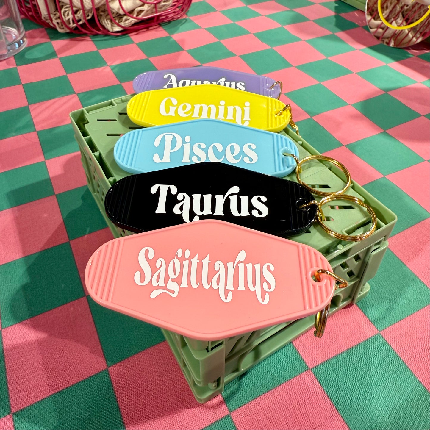 Retro Sternzeichen Anhänger - Astrologisches Geschenk