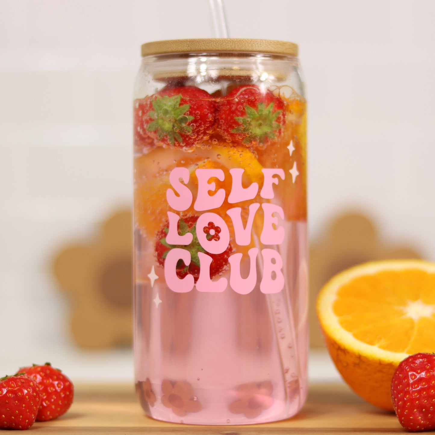 Trinkglas Kaffeebecher "Self Love Club"