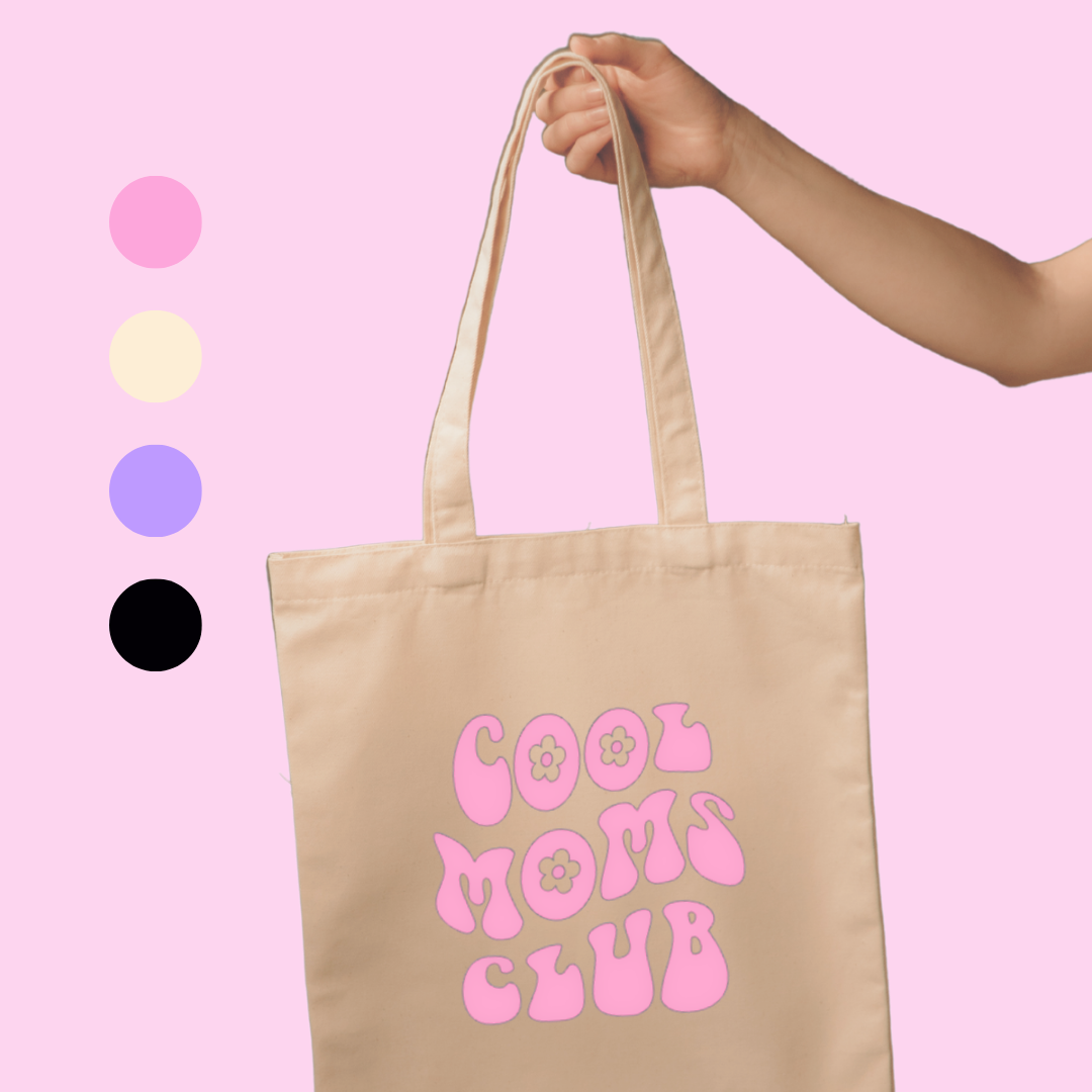 Jutebeutel Tasche Cool Moms Club