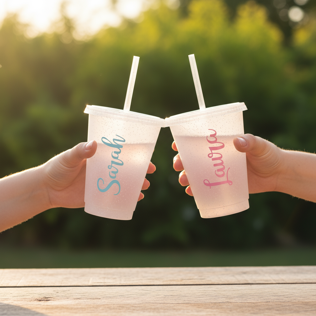 Personalisierte Trinkbecher mit Namen