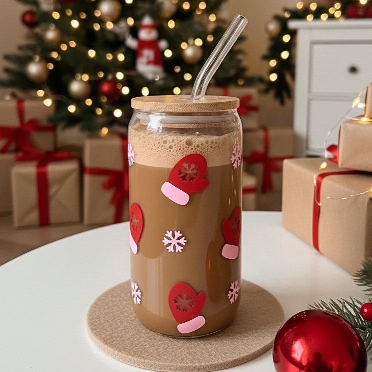 trinkglas "christmas"