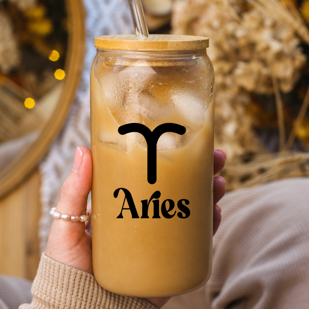 Trinkglas Sternzeichen Zodiac  Aries