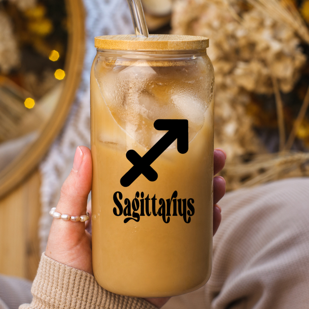 Trinkglas Sternzeichen Zodiac Sagittarius