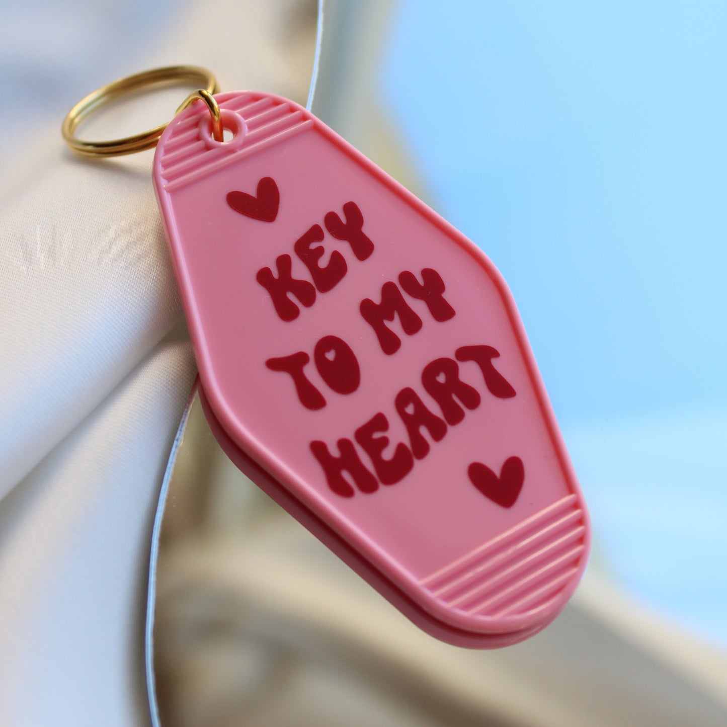 Retro Schlüsselanhänger Key To My Heart