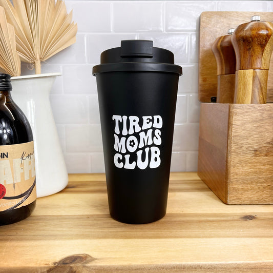 Thermobecher Tired Moms Club