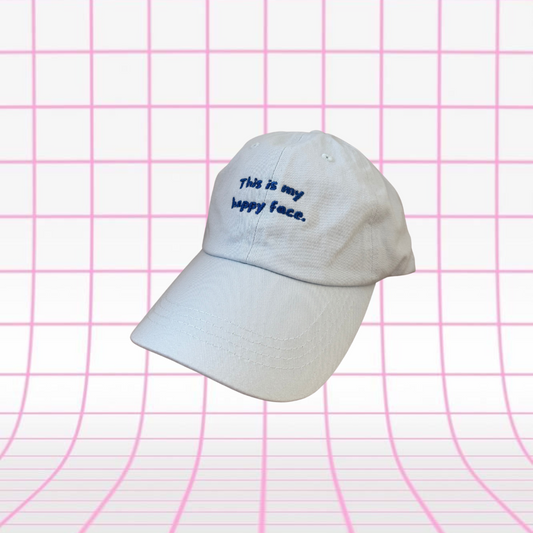 Witzige Damen-Cap mit Spruch - Happy Face