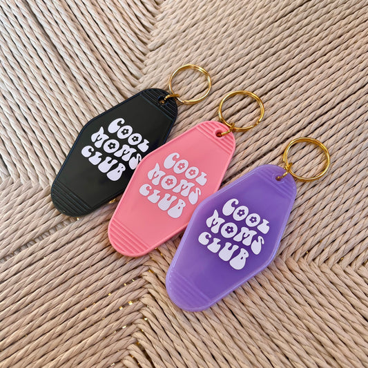 Schlüsselanhänger "Cool Moms Club" für Coole Mamas