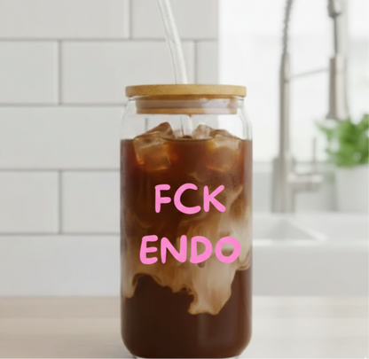 Trinkglas "FCK ENDO"