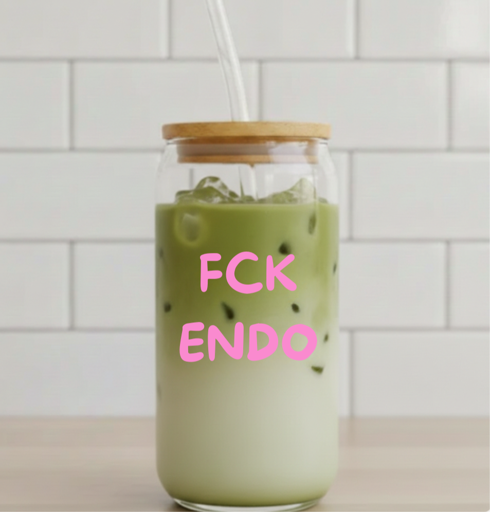 Trinkglas "FCK ENDO"