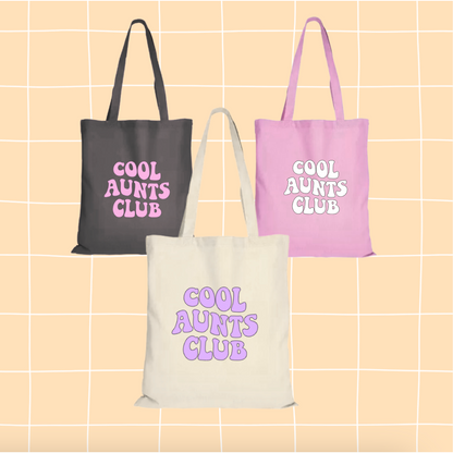Jutebeutel Cool Aunts Club Taschen