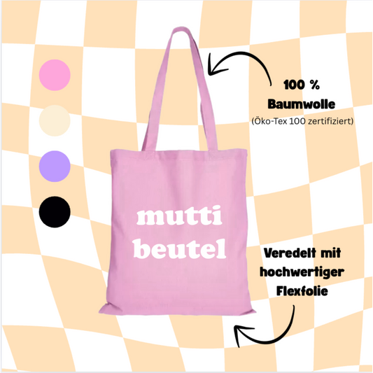 Jutebeutel "Mutti Beutel" – Geschenkidee für Mamas