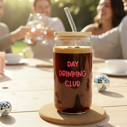 trinkglas "day drinking club"
