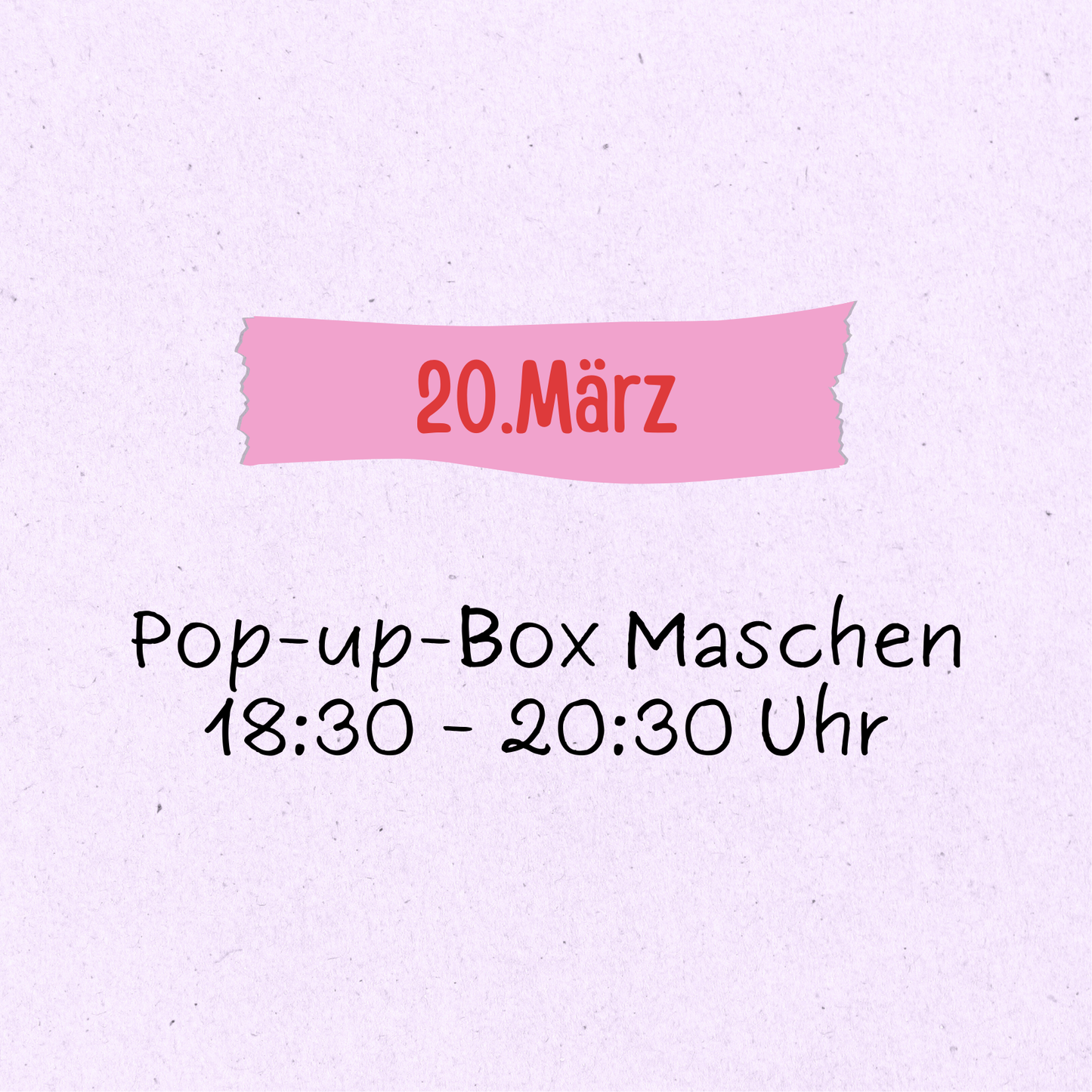 Workshop DIY Trinkglas 20.März